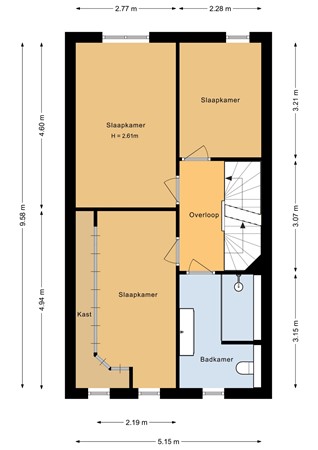 2e Kekerstraat 29, 1104 VB Amsterdam - Eerste verdieping - 2D.jpg