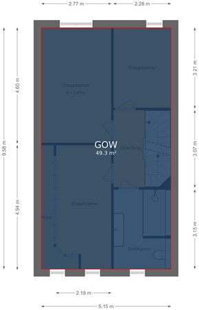 2e Kekerstraat 29, 1104 VB Amsterdam - Eerste verdieping - markings.jpg