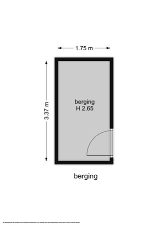 Zeezwaluwstraat 109, 2583 RJ Den Haag - Zeezwaluwstraat 109-Berging.jpg