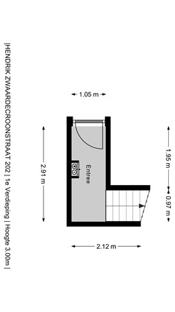 Hendrik Zwaardecroonstraat 202, 2593 XX Den Haag - Hendrik Zwaardecroonstraat 202 1evd.jpg