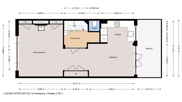 Jacob Catsstraat 55, 2274 GT Voorburg - 