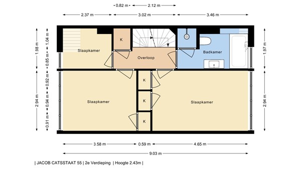 Jacob Catsstraat 55, 2274 GT Voorburg - 