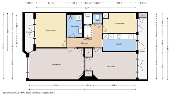 Hoog Buurlostraat 88, 2573 JB The Hague - 