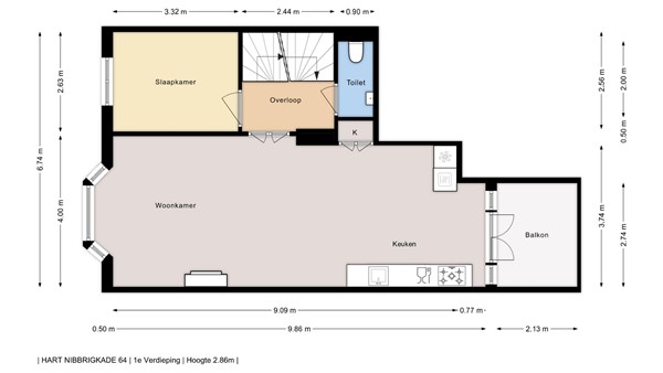 Hart Nibbrigkade 64, 2597 XX Den Haag - Hart Nibbrigkade 64 1evd.jpg