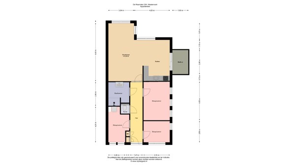De Rosmolen 23H, 6932 NA Westervoort - De Rosmolen 23H, Appartement