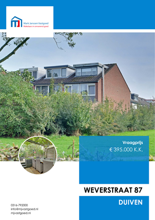 Brochure preview - Weverstraat 87, 6921 GC DUIVEN (1)
