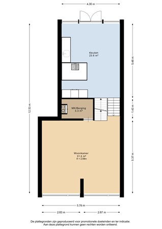 Populierenhoek 110, 6903 AV Zevenaar - Eerste verdieping - 2D.jpg