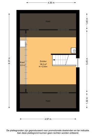 Martinusweg 11A, 6914 AL Herwen - Zolder - 2D.jpg