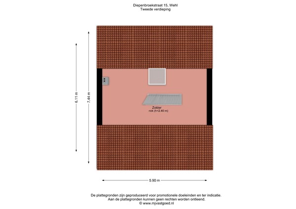 Diepenbroekstraat 15, 7031 BT Wehl - Tweede verdieping.jpg