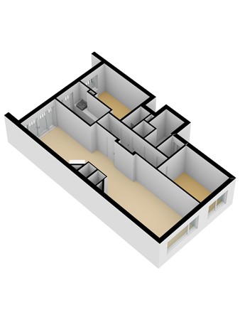Floorplan - Soestdijksekade 57, 2574 AB Den Haag