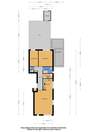 Floorplan - Charlottestraat 2, 2245 VX Wassenaar