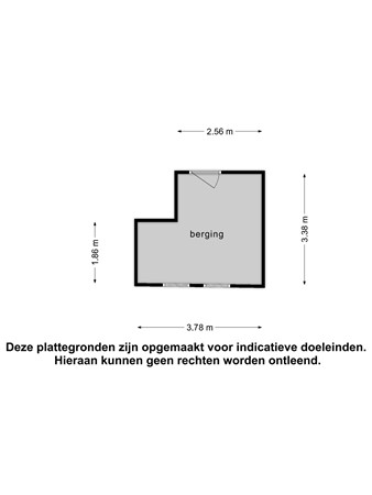 Floorplan - Dedemsvaartweg 968, 2545 BD Den Haag