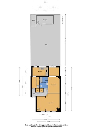 Floorplan - Kamperfoeliestraat 26, 2563 KK Den Haag