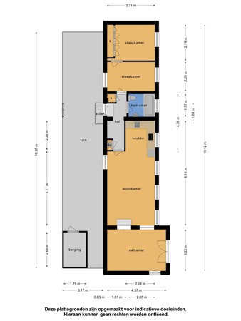 Floorplan - Soestdijksekade 855, 2574 AX The Hague