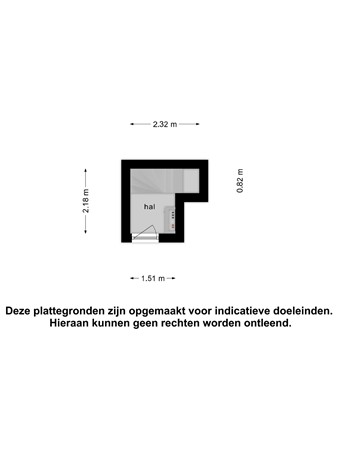 Floorplan - Sinjeur Semeynsweg 203, 2524 EJ Den Haag