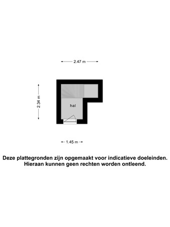 Floorplan - Soestdijksekade 227, 2574 AH The Hague