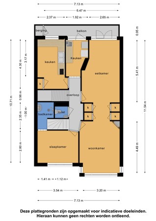 Floorplan - Soestdijksekade 227, 2574 AH Den Haag