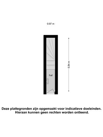 Floorplan - Van Aerssenstraat 77, 2582 JG The Hague