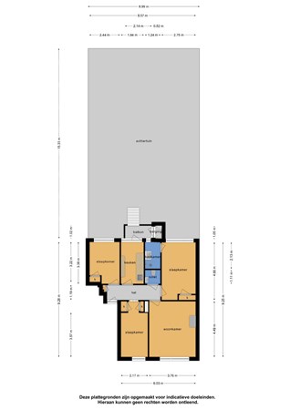 Floorplan - Leyweg 418, 2545 EG Den Haag