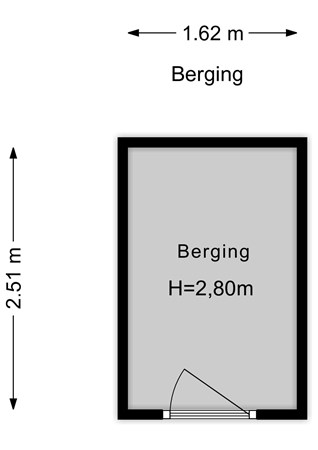 Floorplan - Dedemsvaartweg 398R, 2545 AM Den Haag