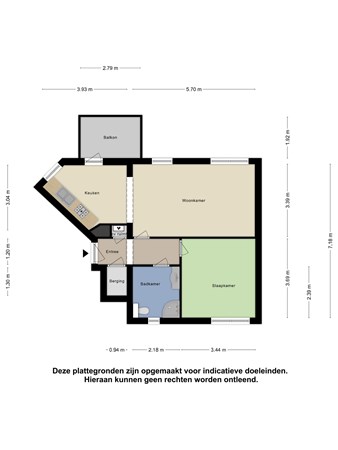 Floorplan - Q.A. Nederpelstraat 240, 2552 HH Den Haag