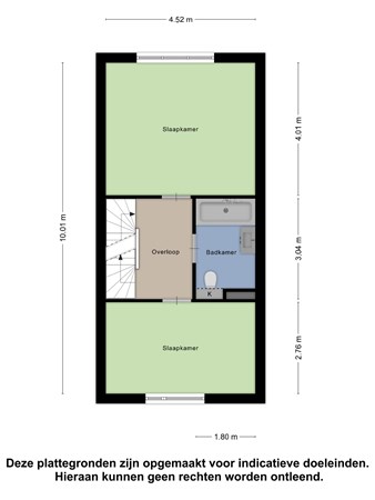 Floorplan - Windesheimstraat 45, 2545 PA Den Haag