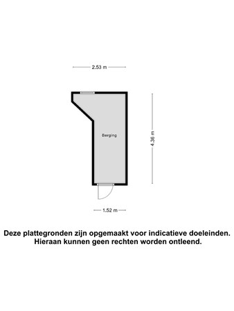 Floorplan - Mozartlaan 265, 2555 KA The Hague