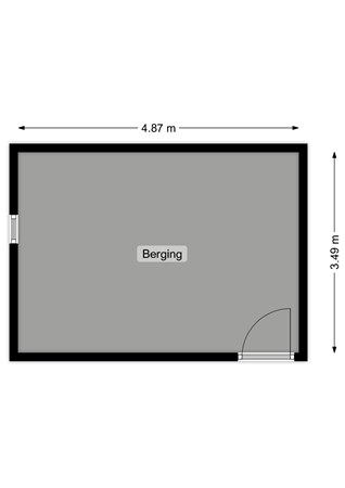 Floorplan - Menno Ter Braakstraat 10b, 3202 VN Spijkenisse