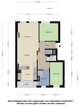 Floorplan - Tesselseplein 14, 2583 HP The Hague