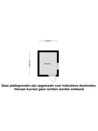 Floorplan - Volendamlaan 1004, 2547 CS Den Haag