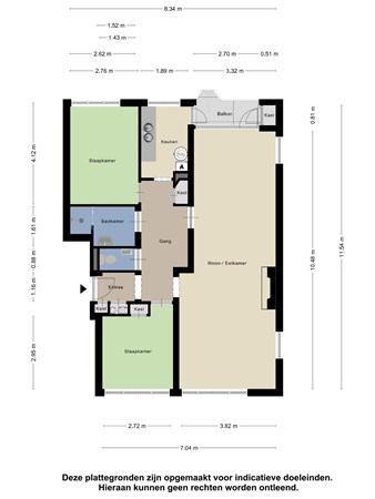 Floorplan - Laan van Meerdervoort 1150, 2555 CA Den Haag