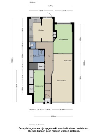 Floorplan - Garderenstraat 38, 2573 VZ Den Haag