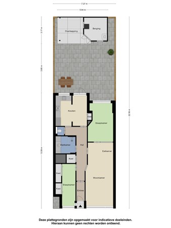 Floorplan - Garderenstraat 38, 2573 VZ Den Haag