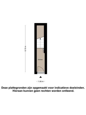 Floorplan - Burgersdijkstraat 100, 2522 WH The Hague