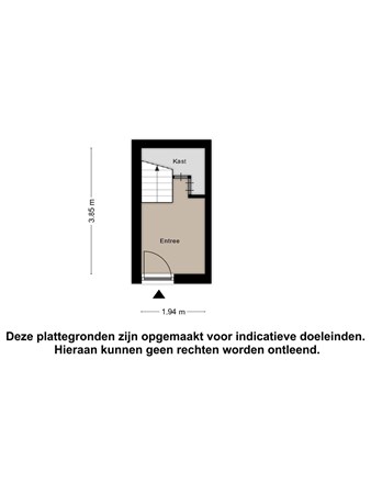 Floorplan - Burgersdijkstraat 8, 2522 WE The Hague