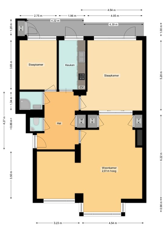 mediumsize floorplan