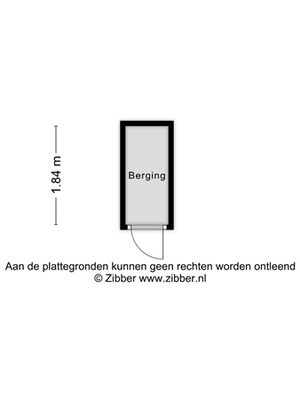 Floorplan - Huisduinenstraat 57, 2547 TB Den Haag