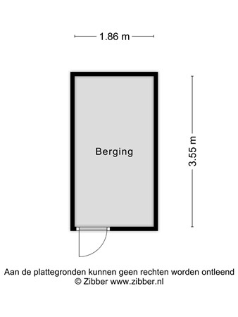 Floorplan - Generaal Spoorlaan 353, 2283 GJ Rijswijk