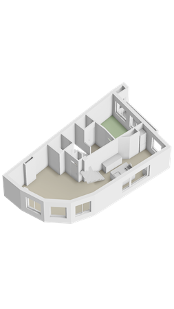 Floorplan - Baambruggestraat 125, 2546 SJ Den Haag