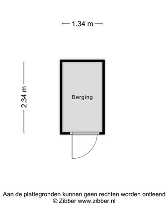 Floorplan - Nieuwersluisstraat 22, 2546 RX Den Haag