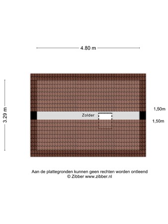 Floorplan - Johan Gramstraat 35, 2522 WT Den Haag
