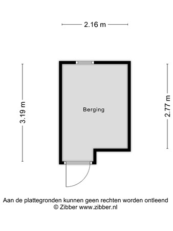 Floorplan - Medemblikstraat 70, 2547 GZ Den Haag