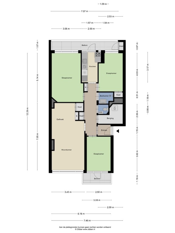 mediumsize floorplan