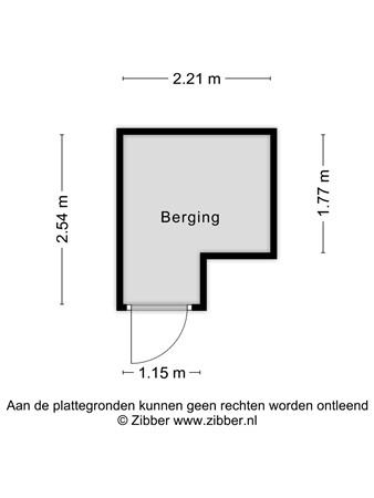 Floorplan - Erasmusplein 151, 2532 ET Den Haag