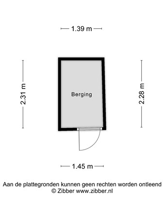 Floorplan - Wognumstraat 43, 2547 TL Den Haag