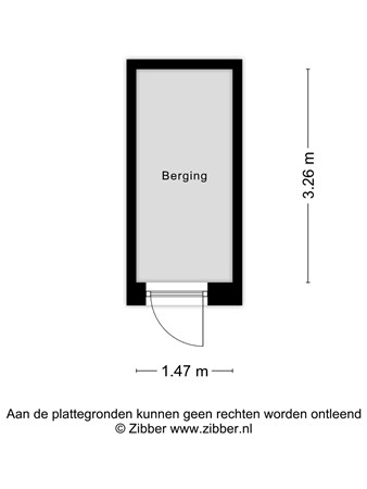 Floorplan - Groen van Prinstererlaan 21, 2555 HJ The Hague