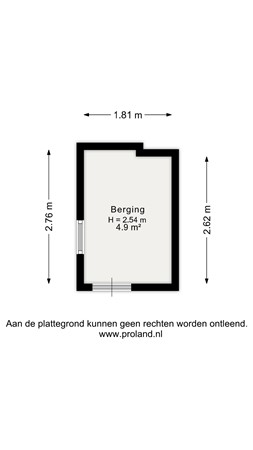 Floorplan - Leyweg 52A, 2545 CP The Hague