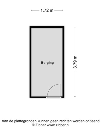 Floorplan - Nieuwendamlaan 128, 2547 JM Den Haag