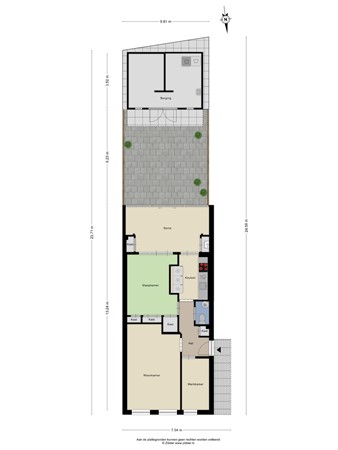 Floorplan - Wognumstraat 90, 2547 TR Den Haag