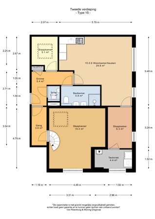 Floorplan - Breesaapstraat 52Bouwn15, 1975 CB IJmuiden